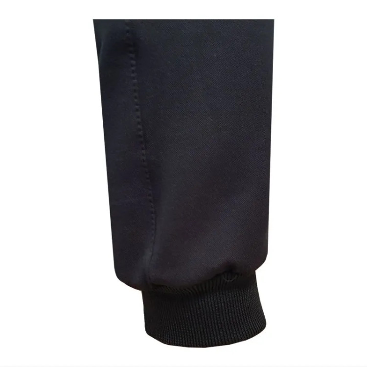 ست تیشرت آستین بلند مردانه طرح نایک جودون ترکیبی دو رنگ یقه ایستاده شلوار نخی کمر کش دم پا کش قرمز-مشکی سایز L XL XXL