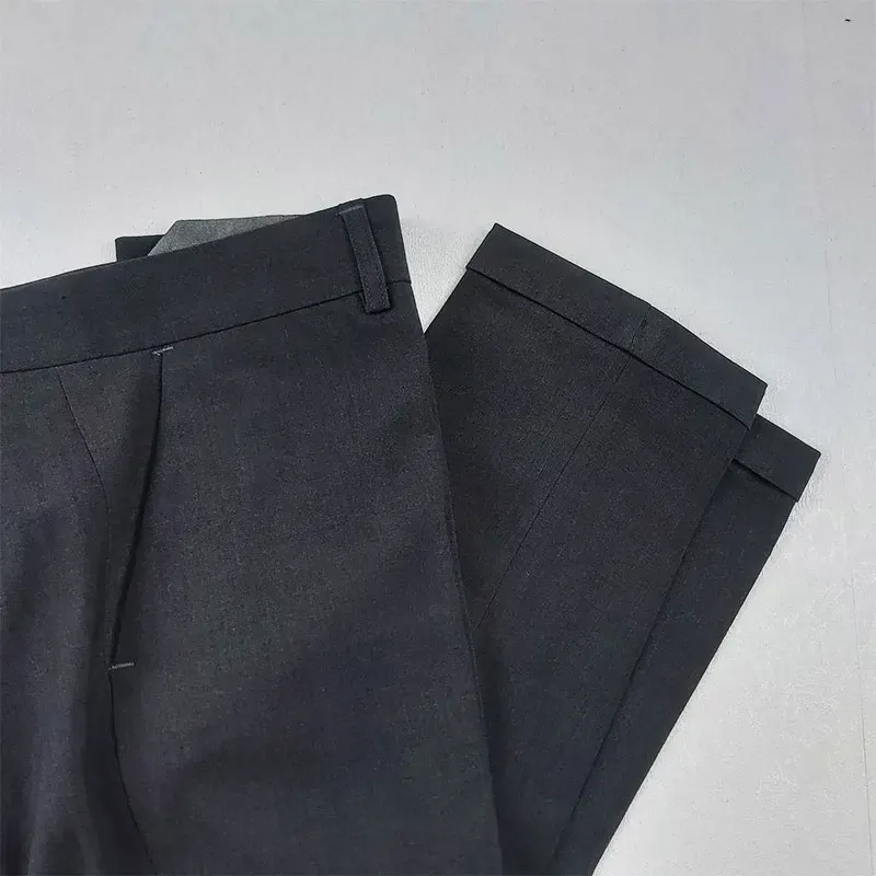 شلوار پارچه ای مردانه جذب ساده کد 30061