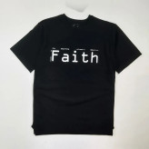 تیشرت مردانه یقه گرد پنبهای مدل FAITH کد 10261