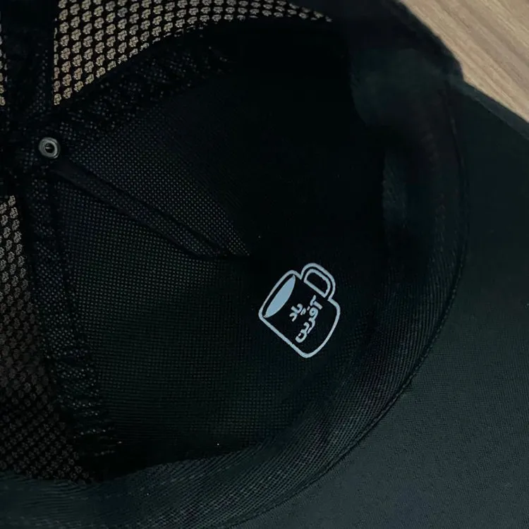 کلاه کپ پاد آفرین مدل ایران وطن طرح ساده جنس کتان قابل تنظیم آفتاب گیر زنانه مردانه اسپرت