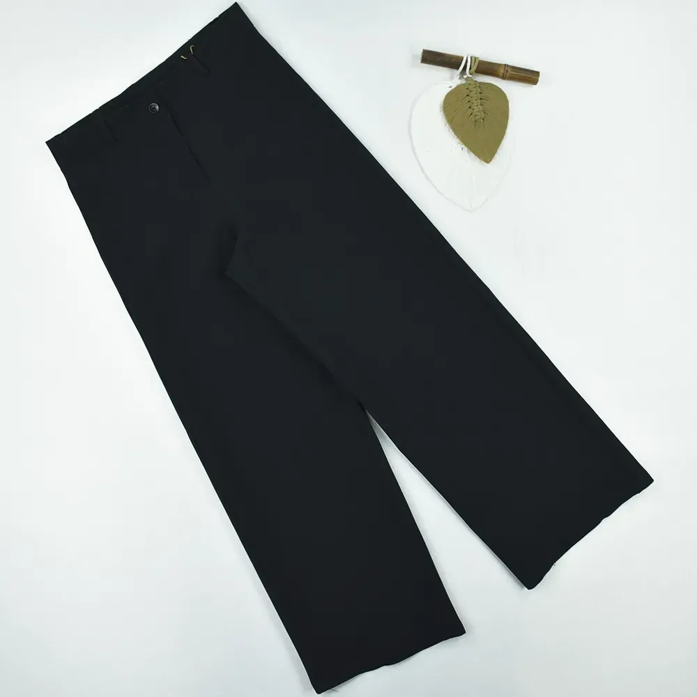 شلوار بگ زنانه مشکی سوپر مازراتی